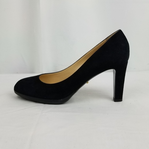 Sergio Rossi Suede Leather Heels Pumps size 38.5 - Picture 2 of 9